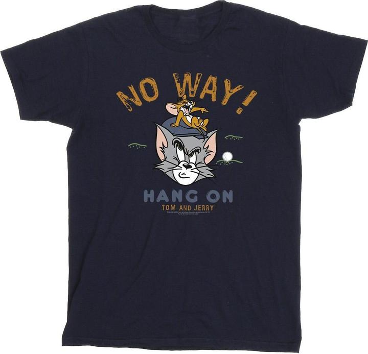 Actual product image Tom & Jerry Boys Hang On Golf T-Shirt (128)
