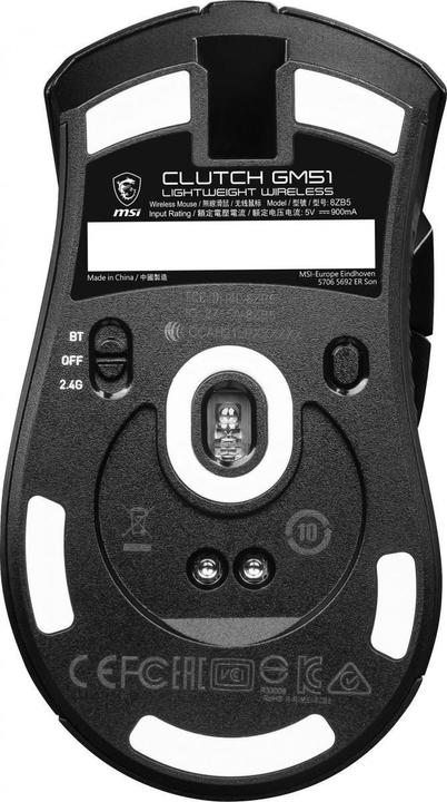 Produktbild MSI Clutch GM51 (Kabelgebunden, Kabellos)