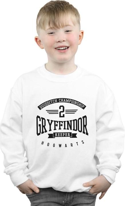 Actual product image Boys Gryffindor Keeper Sweatshirt (140, 146)