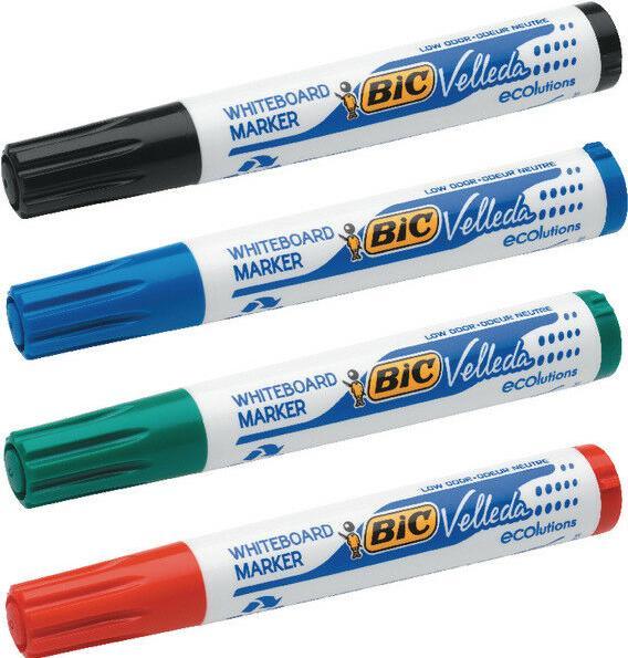 Produktbild Bic Velleda (Mehrfarbig, 4.95 mm, 4 x)