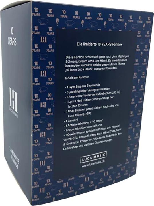 Produktbild Luca Hänni Fanbox 10 Years