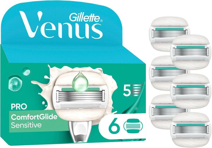 Actual product image Gillette Venus Pro ComfortGlide Sensitive (6 x)