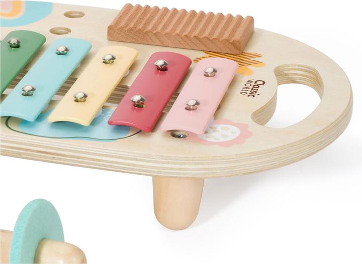 Actual product image Classic World Wooden Musical Instrument Set Iris (German, French, English, Italian)
