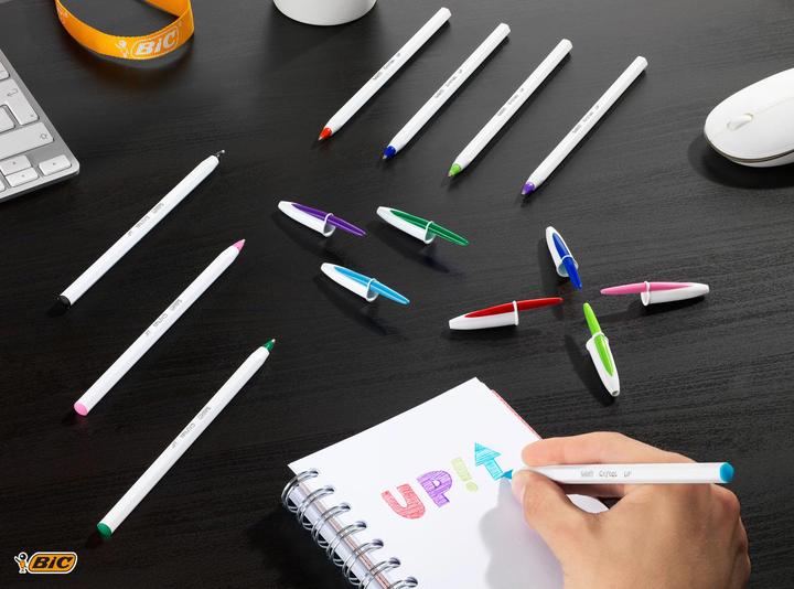 Immagine prodotto Bic CRISTAL UP - Penna a sfera (Multicolore, 4 x)