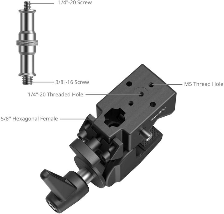 Immagine prodotto SmallRig Super Clamp Magic Arm Kit (Accessori video vari)