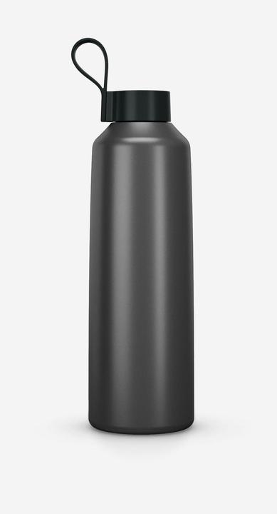 Actual product image Quechua Drinking bottle 1.5 l stainless steel with screw cap Hiking (1.50 l)