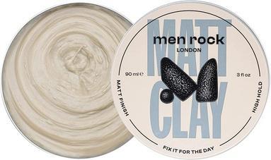 Produktbild Men Rock Men-Rock - Matt Clay High Hold - Styling Matting Clay - 90ml (Haarpaste, 90 ml)
