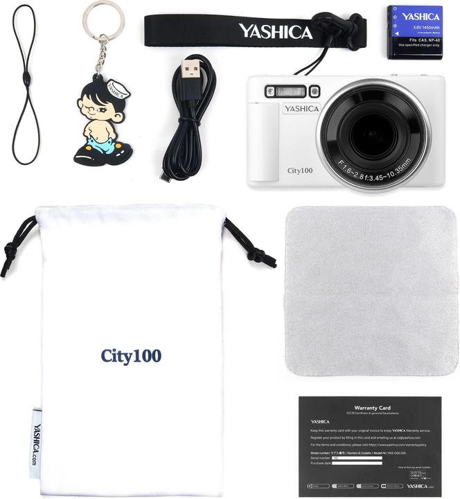 Actual product image Yashica City 100 (3.5 - 10.5 mm, 72 Mpx)