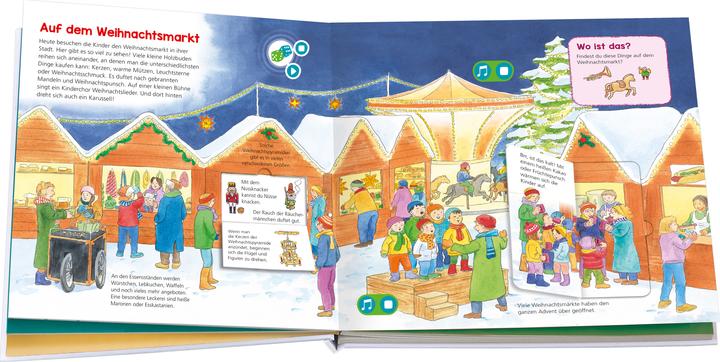 Produktbild Bookii WAS IST WAS Kindergarten Frohe Weihnachten! (Deutsch, Johann Steinstraat, Benjamin Schreuder, Astrid Vohwinkel, Andrea Weller-Essers, 2018)