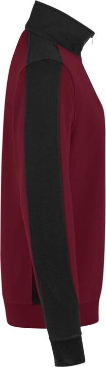 Produktbild Hakro Zip-Sweatshirt Contrast Performance weinrot/anthr. 6XL (6XL)