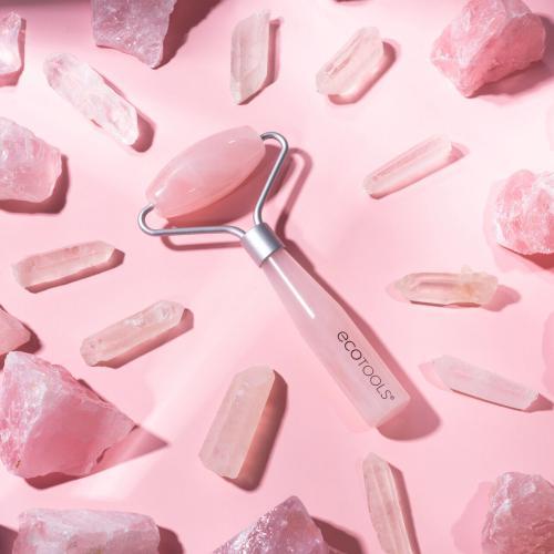 Produktbild EcoTools Facial Roller Mini Rose Quartz