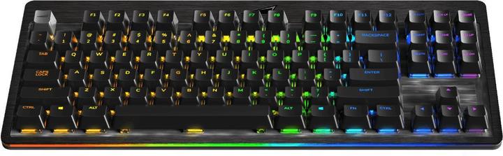 Actual product image Mountain Everest Core TKL Keyboard - MX Silent Red, ISO, DE Layout (DE, Cable)