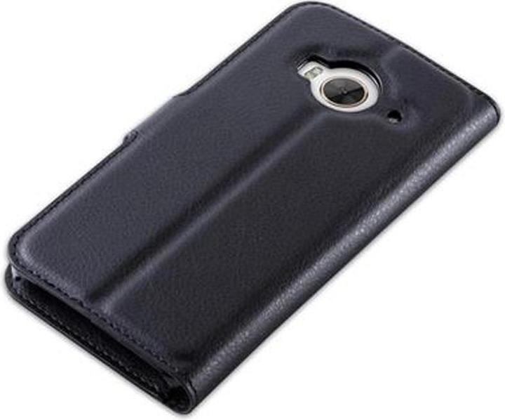 Actual product image Cadorabo Book with stand function cover (OnePlus 9, HTC One Me)