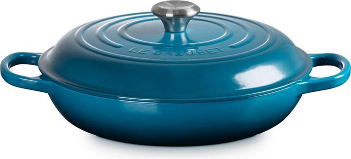 Le Creuset Signature (30 cm, Bräter + Schmortopf, Gusseisen)