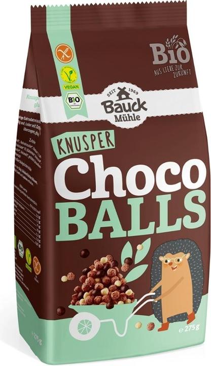 Actual product image Bauckhof Crunchy Choco Balls Organic (275 g)