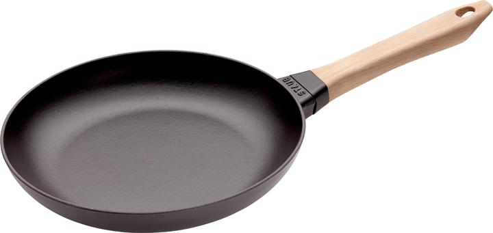 Staub Frying pan with wooden handle, 26 cm