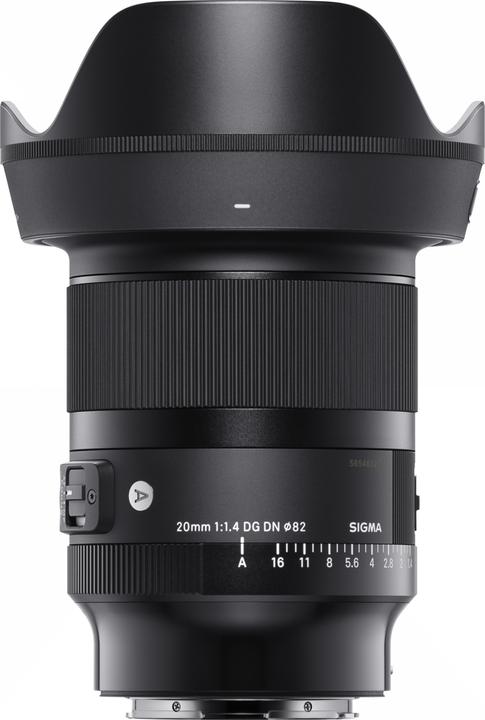 Actual product image Sigma 20mm F1,4 DG DN Art Sony-E (Sony E, full size)