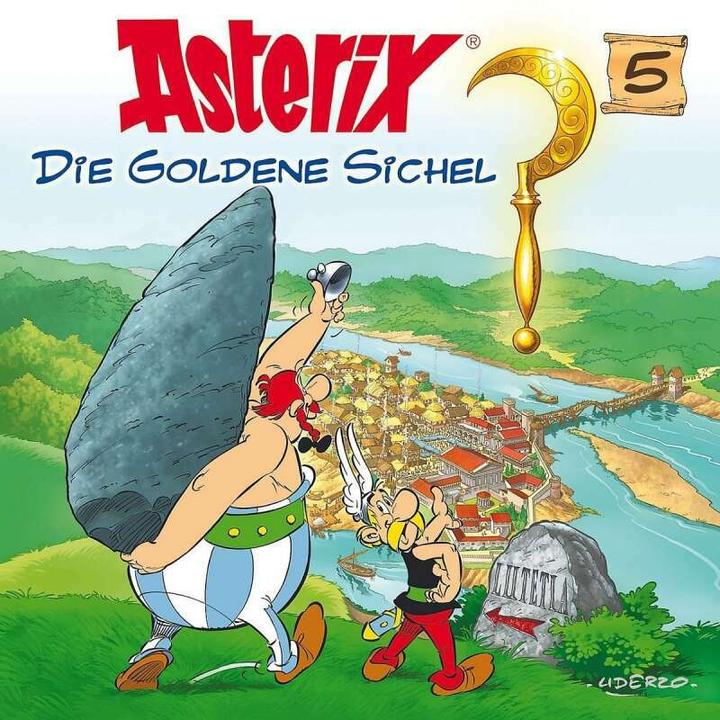 Astérix - CD. Jeux radiophoniques / 05 : Astérix - La Serpe d'or (René Goscinny, Albert Uderzo, Allemand)