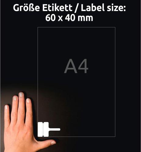 Actual product image Avery Cable labels