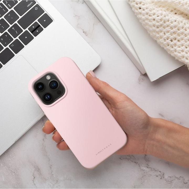 Actual product image Kingston Back panel cover Roar ROAR case CLOUD SKIN for IPHONE 16 Pro Max Light Pink (Apple iPhone 16 Pro Max)