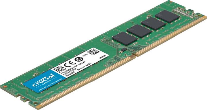 Crucial Desktop Memory (1 x 16GB, 3200 MHz, DDR4-RAM, DIMM)