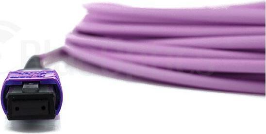 Produktbild BlueOptics LWL MTP/8xSC Duplex Breakout Kabel OM4 3 Meter (3 m)