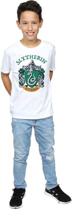 Actual product image Boys Slytherin Crest T-Shirt (140, 146)