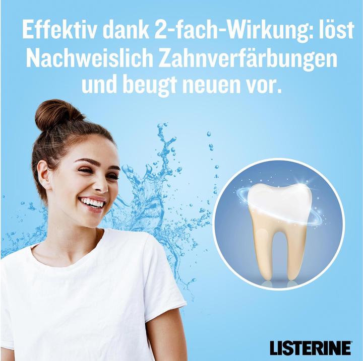Produktbild Listerine Advanced White Mild (500 ml, Mundspülung)