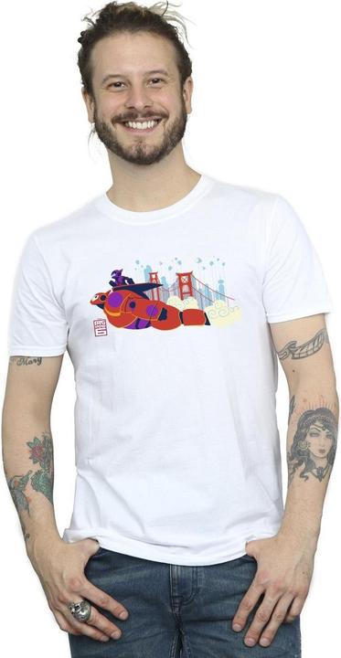 Image du produit Disney - T-shirt BIG HERO BAYMAX HIRO BRIDGE - Homme (XL)
