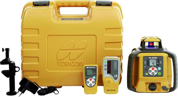 Actual product image Topcon 555009 RL-SV2S Zweiachs-Neigungslaser + LS100D Digitaler mm Empfänger