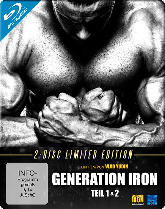 Generation Iron 1+2 - Limited Edition (DVD, 2018, Deutsch)