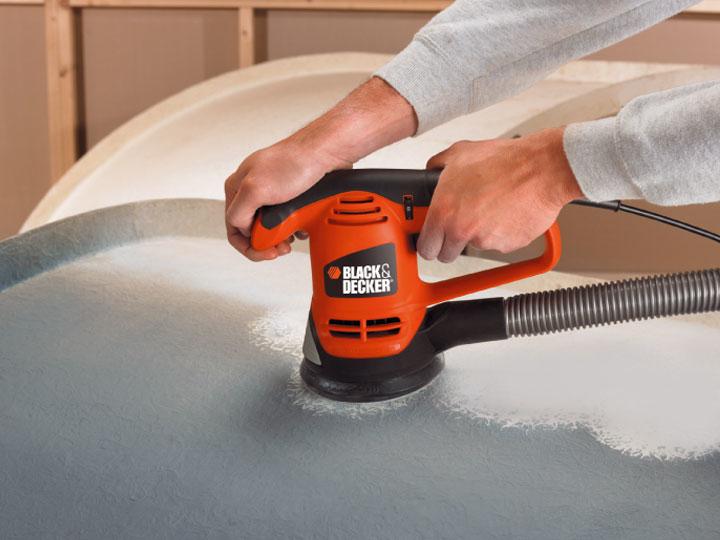 Actual product image Black & Decker Random orbital sander KA191EK (Eccentric grinder, 480 W)