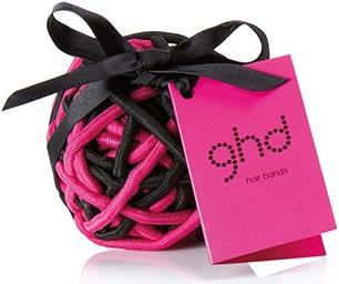 ghd Fascia per capelli rosa elettrico a forma di palla 30 fascette per capelli (Elastico per capelli)