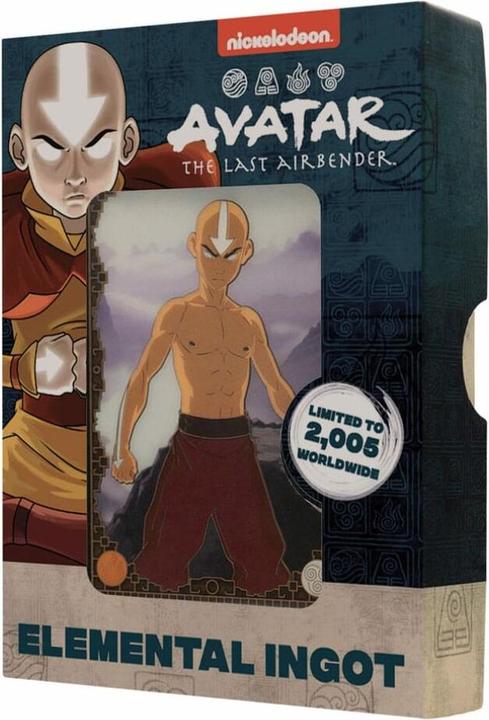 Immagine prodotto Fanattik Avatar Il Signore degli Elementi Barretta di metallo Aang Edizione Limitata