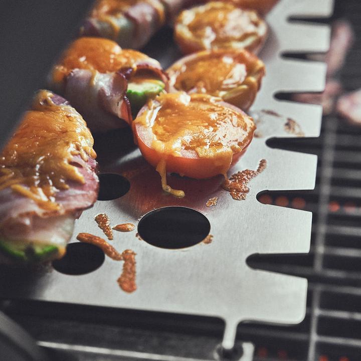 Image du produit Burnhard Grille de maintien au chaud multifonctions Big FRED en acier inoxydable