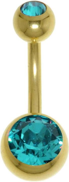Produktbild Bijouteria Bauchpiercing (Chirurgenstahl, Swarovski Kristall)