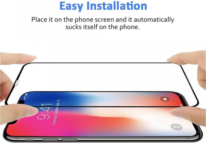 Immagine prodotto Screenguard Apple iPhone XS Pellicola protettiva in vetro a schermo intero 2.5D 9H (1 Pezzo/i, Apple iPhone XS)
