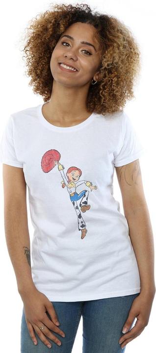 Actual product image Disney Womens/Ladies Toy Story 4 Jessie Jump Pose Cotton T-Shirt (XXL)