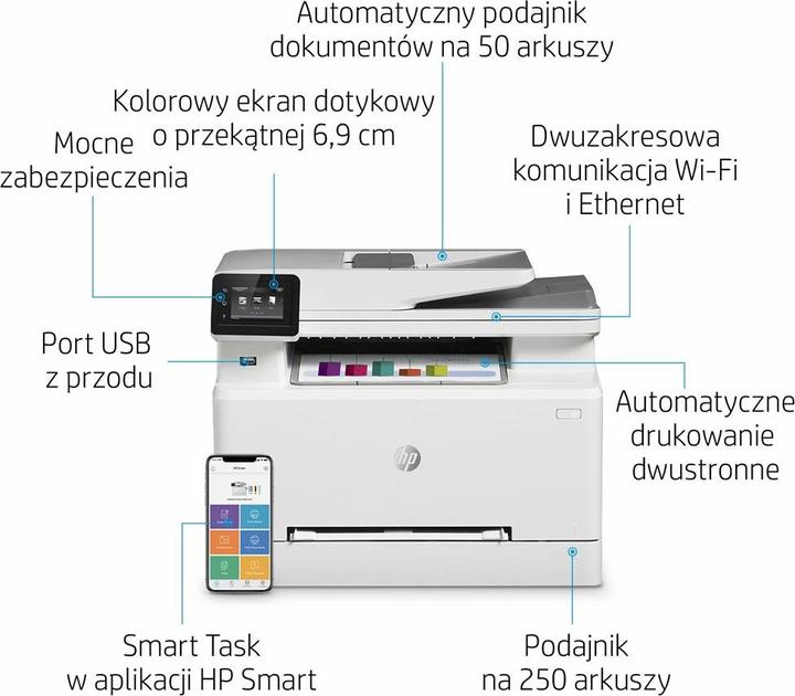 Productafbeelding HP M283fdw Color LaserJet Pro (Laser, Kleur)