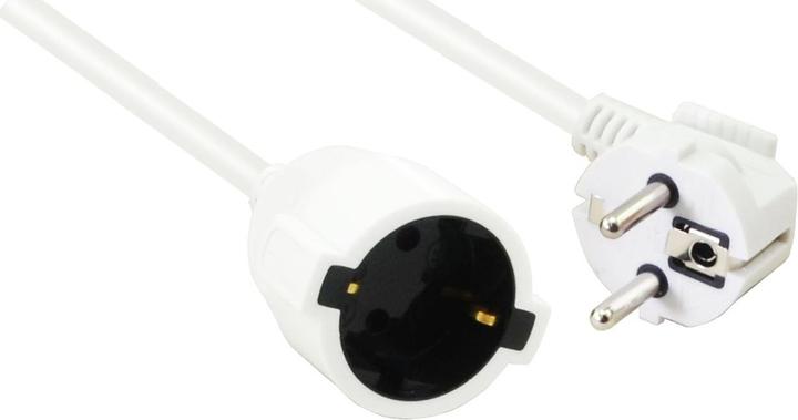Immagine prodotto Helos Cavo di prolunga per contatti di terra a 3 poli bianco 2,0m (2 m, CEE 7/7)
