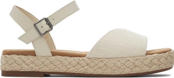 Toms W's Abby Slubby Woven/Leather