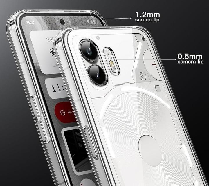 Produktbild Screenguard Nothing Phone (2) Flexible TPU Clear Case (Nothing Phone (2))