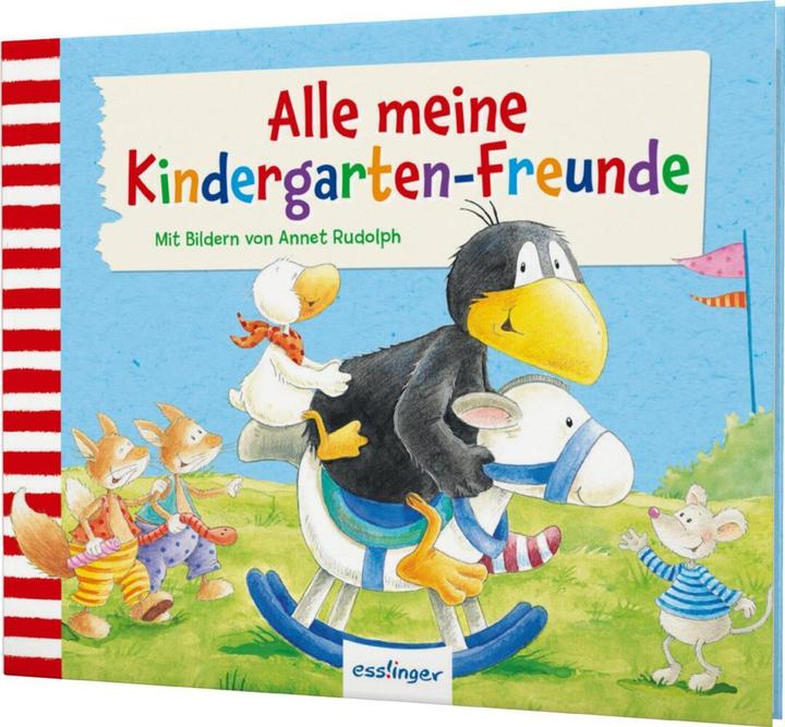 Actual product image Der kleine Rabe Socke: Alle meine Kindergarten-Freunde (German, Annet Rudolph, 2023)