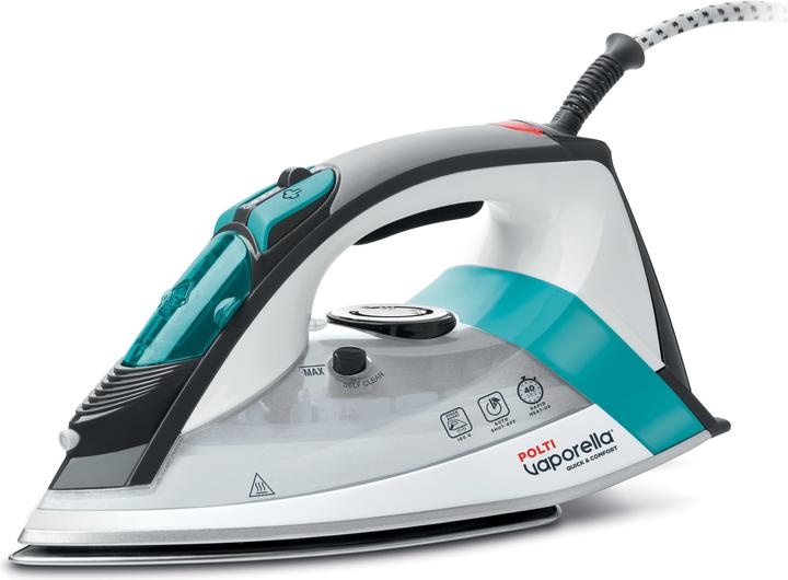 Polti Fer à repasser PLEU0251 Vaporella Quick & Comfort QC110 Fer à vapeur, 2200 W, Capacité du réservoir (2200 W, 180 g/min)