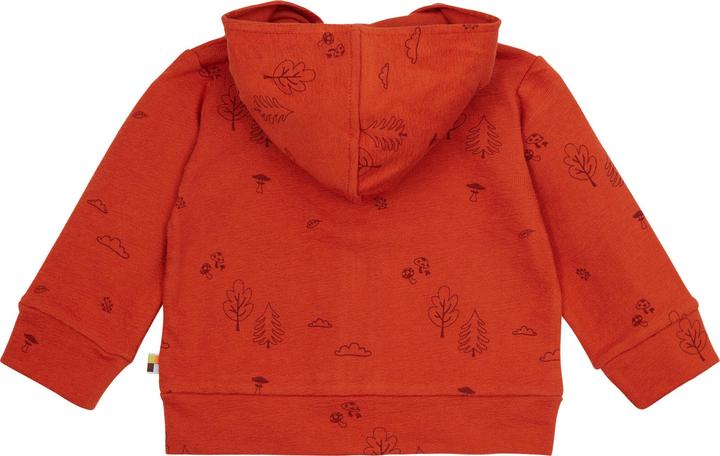 Actual product image loud + proud Jacket Structured Knit Terracotta (86)
