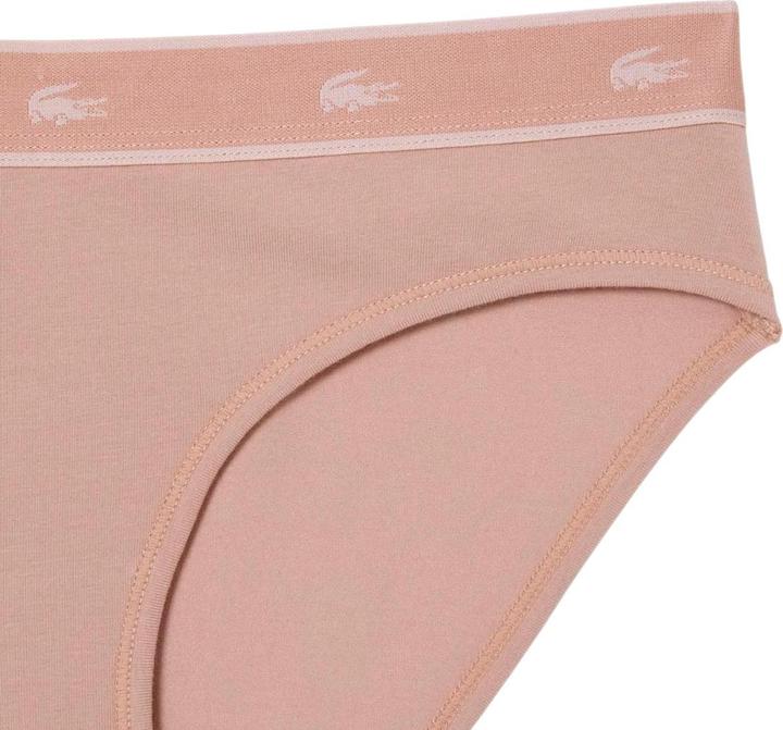 Actual product image Lacoste Womens/Ladies Cotton Stretch Briefs (L)