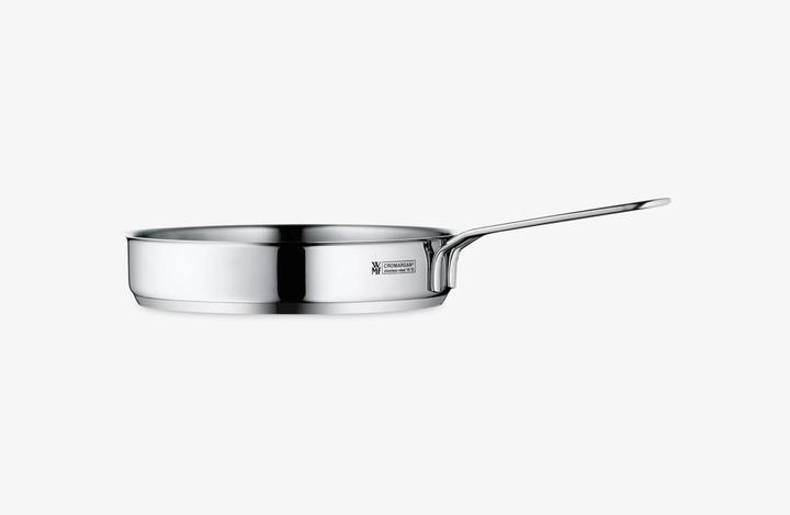 Produktbild WMF Edelstahlpfanne Bratpfanne 18cm Pfanne klein Induktion unbeschichtet (18 cm, Bratpfanne, Edelstahl)