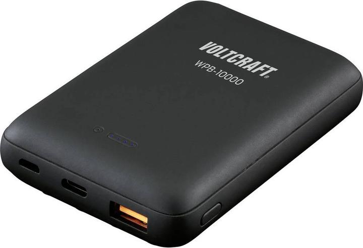 Voltcraft Induction power bank 3 A WPB-10000 VC-11015280 10000 mAh Outputs USB, USB-C™ socket, induction (10000 mAh, 37 Wh)