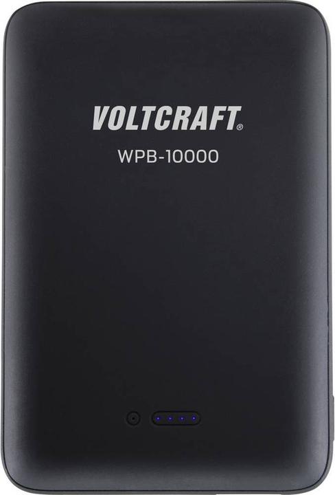 Immagine prodotto Voltcraft Power bank a induzione 3 A WPB-10000 VC-11015280 10000 mAh Uscite USB, presa USB-C™, ricarica a (10000 mAh, 37 Wh)