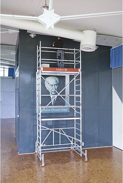 Actual product image Layher Aluminum folding scaffold ZIFA (Scaffolding, 180 cm)